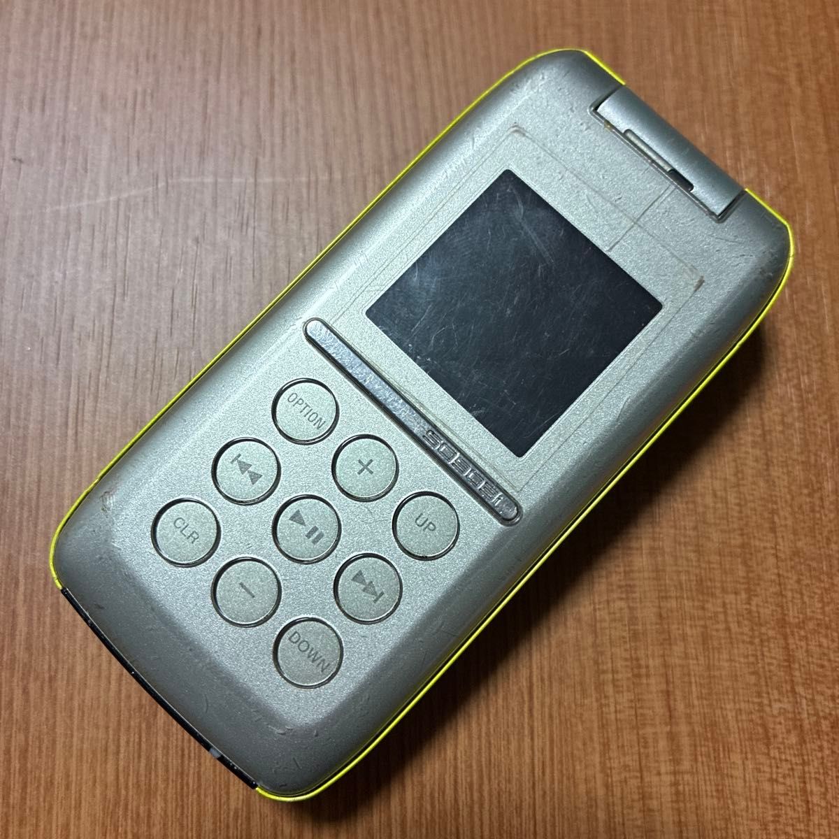 ジャンク品】NTT DoCoMo FOMA SO903i グリーンメタリックグレー