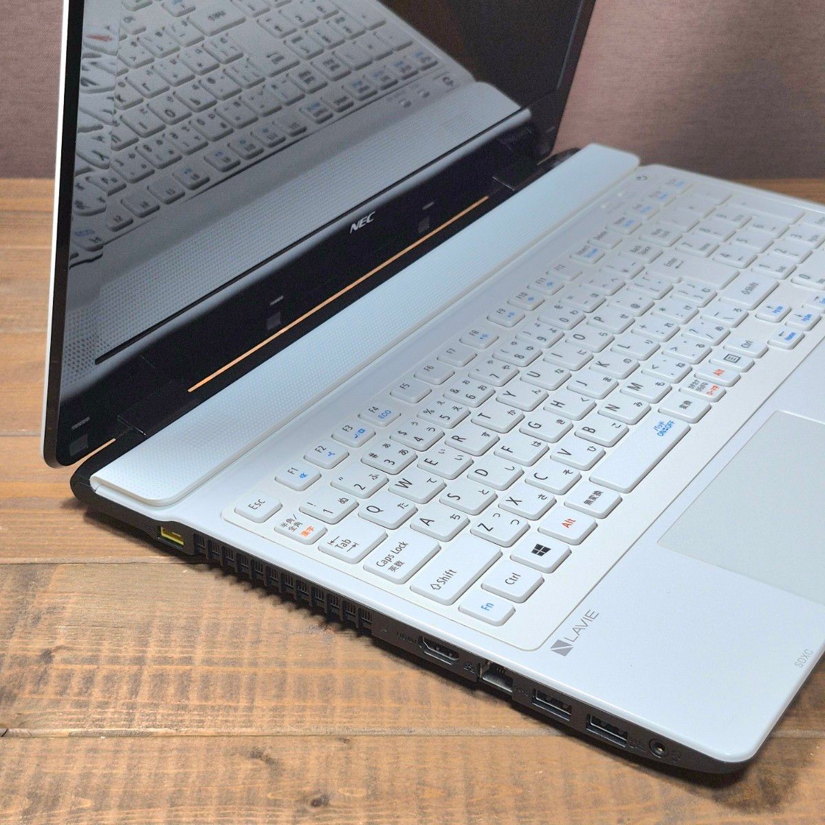 在宅ワークに 最新Windows11 薄型 LaVie NEC ノートパソコン i5 8GB