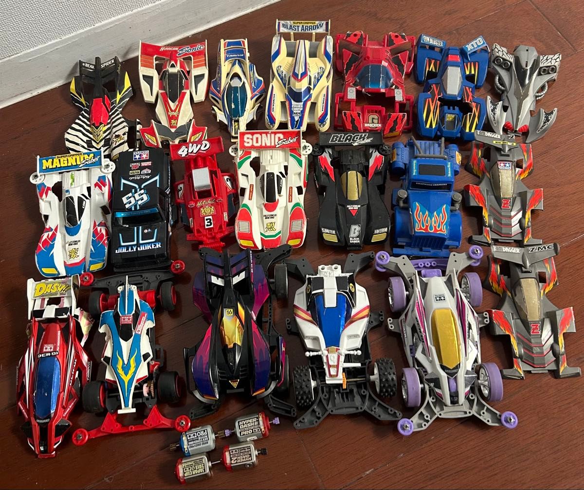 ミニ四駆 まとめ ジャンク 当時物 タミヤ ボディ 完成品｜Yahoo!フリマ