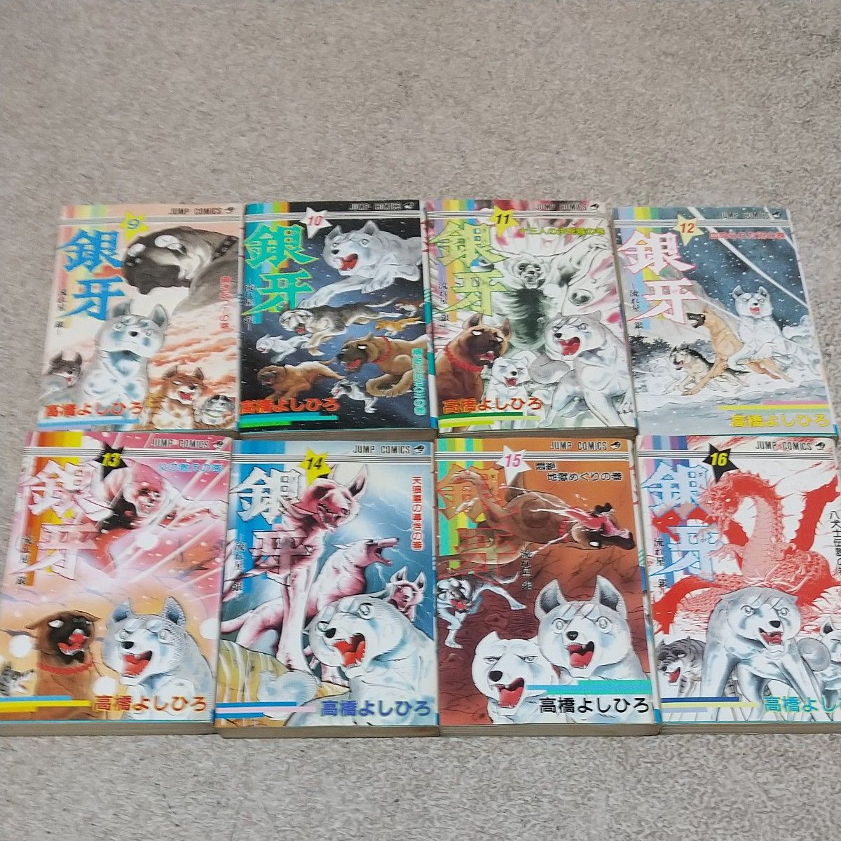 銀牙 高橋よしひろ 全18巻 銀河の犬たちセット 流れ星 銀 初版17冊