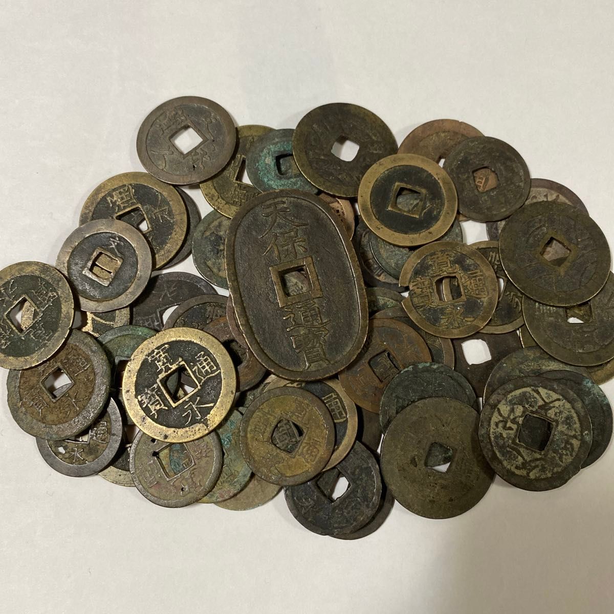 古銭 穴銭 まとめ売り 大量 寛永通宝 天保通宝｜Yahoo!フリマ（旧