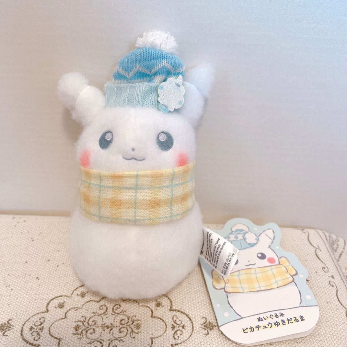 ポケモン ピカチュウ ゆきだるま 雪だるま ぬいぐるみ ポケモン