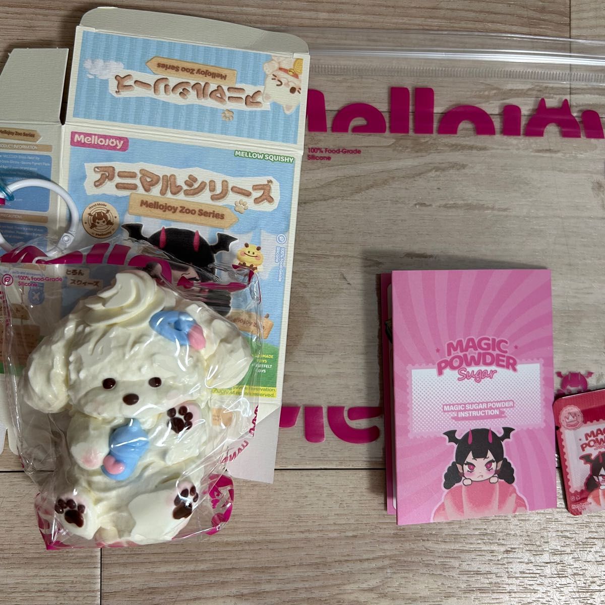 mellojoy メロジョイ スクイーズ アニマルシリーズ ゆきこ クリーム