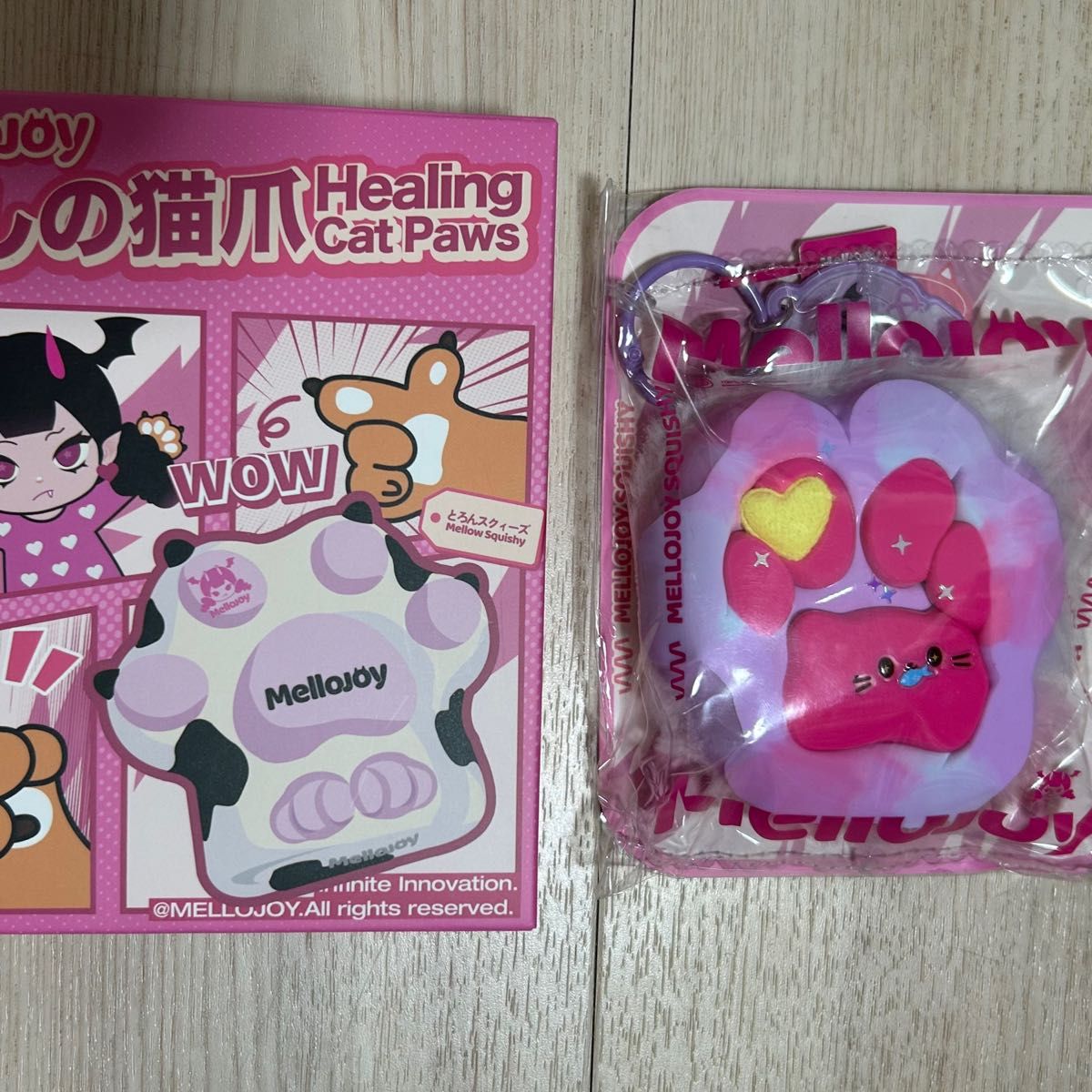 mellojoy メロジョイ スクイーズ 癒しの猫爪 モフモフ爪 新パッケージ