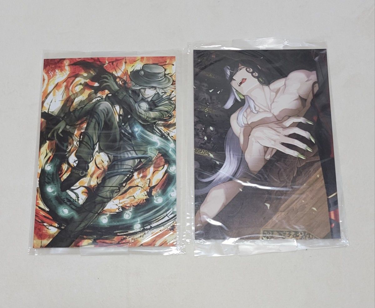 Fate FGO 最終再臨画集 Ⅰ Ⅱ 特典 ポストカード 芦屋道満 巌窟王