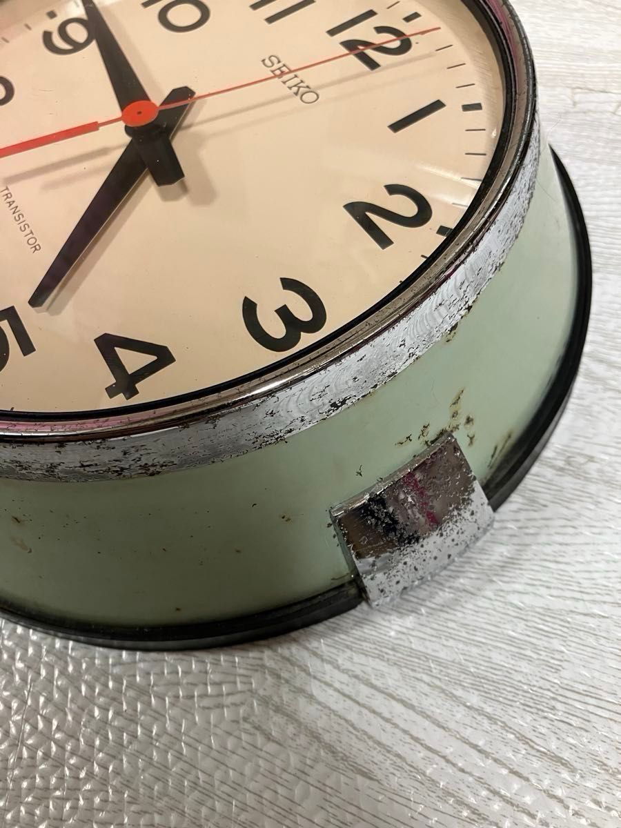 希少 SEIKO TTF-531型トランジスタクロック（通称 バス時計 船舶時計