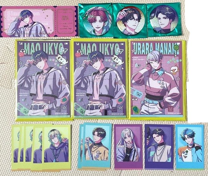 ブレイクマイケース ブレマイ Dreamy jam ポストカード 缶バッジ