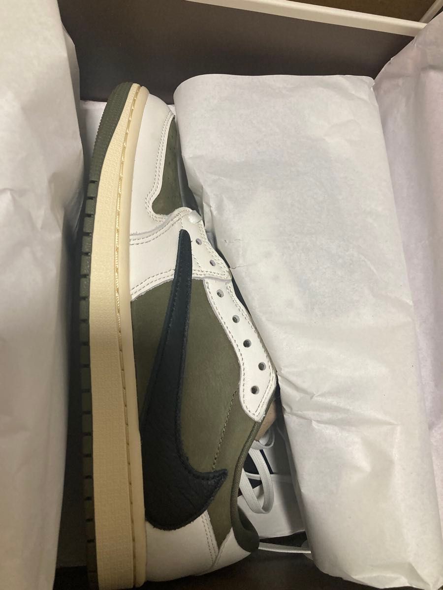 26 5正規品Travis Scott × Nike Air Jordan 1 Low OG SP 