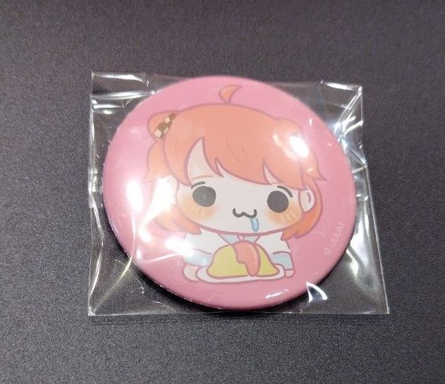 カラフルピーチ からぴち のあ のあさん 缶バッチ 直筆イラスト 缶