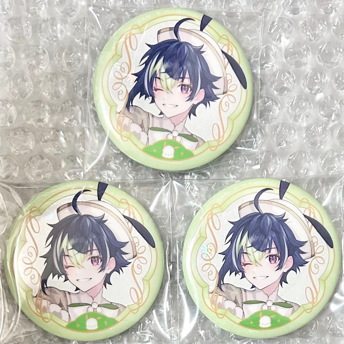 にじさんじ 伊波 ライ Dytica サンリオ 缶バッジ キラキラ缶バッジ