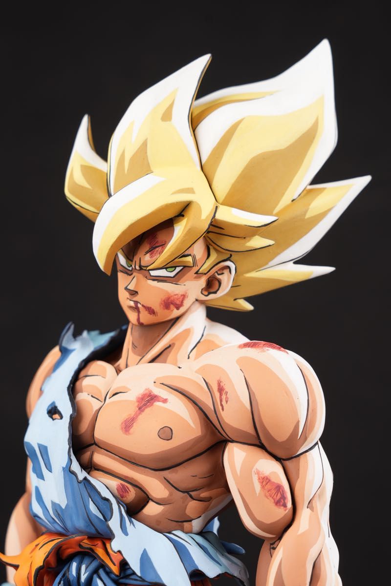 ドラゴンボールSMSP サイズ 伝説の超サイヤ人 孫悟空 リペイント 二