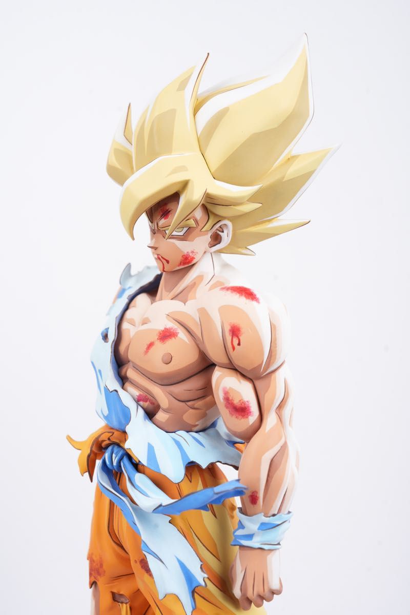 ドラゴンボールZ 伝説の超サイヤ人 孫悟空 二次元彩色 リペイント