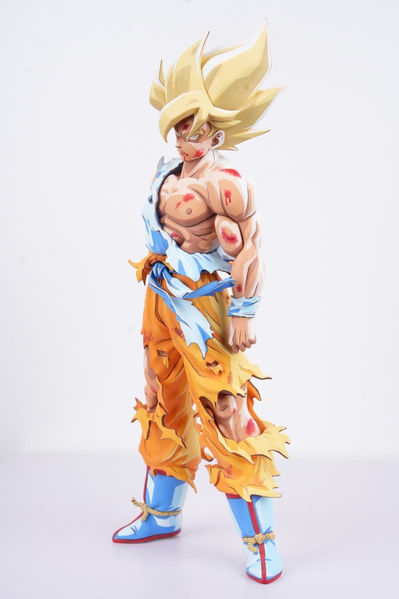 ドラゴンボールZ 伝説の超サイヤ人 孫悟空 二次元彩色 リペイント