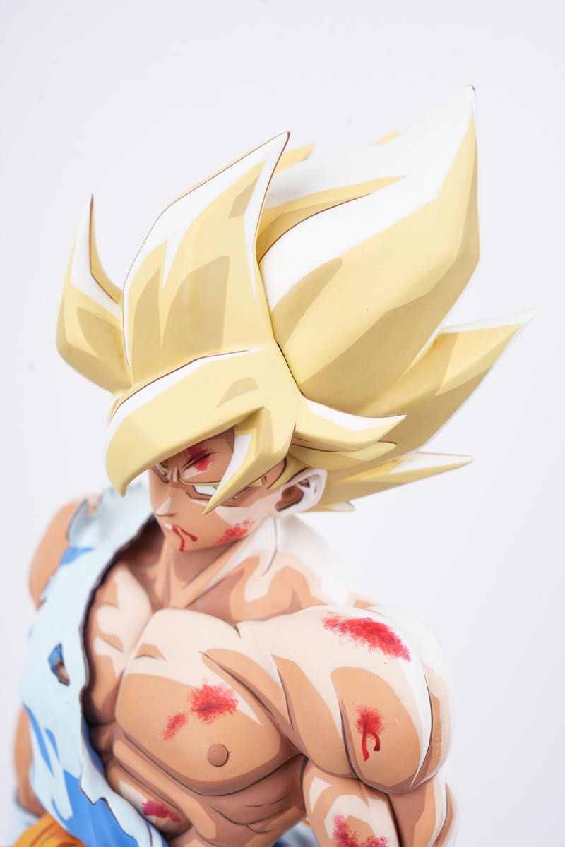 ドラゴンボールZ 伝説の超サイヤ人 孫悟空 二次元彩色 リペイント