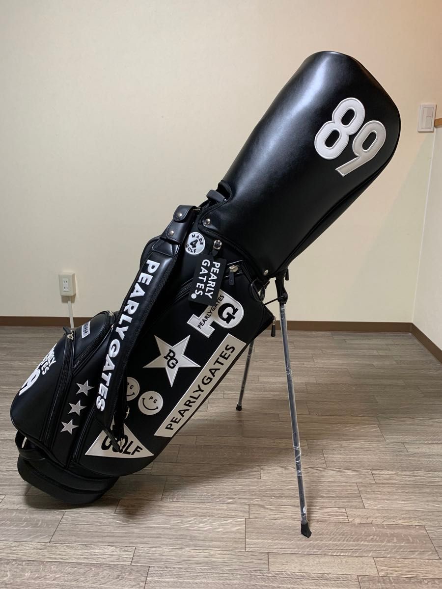 PEARLY GATES パーリーゲイツ スタンド式キャディバッグ 格納式