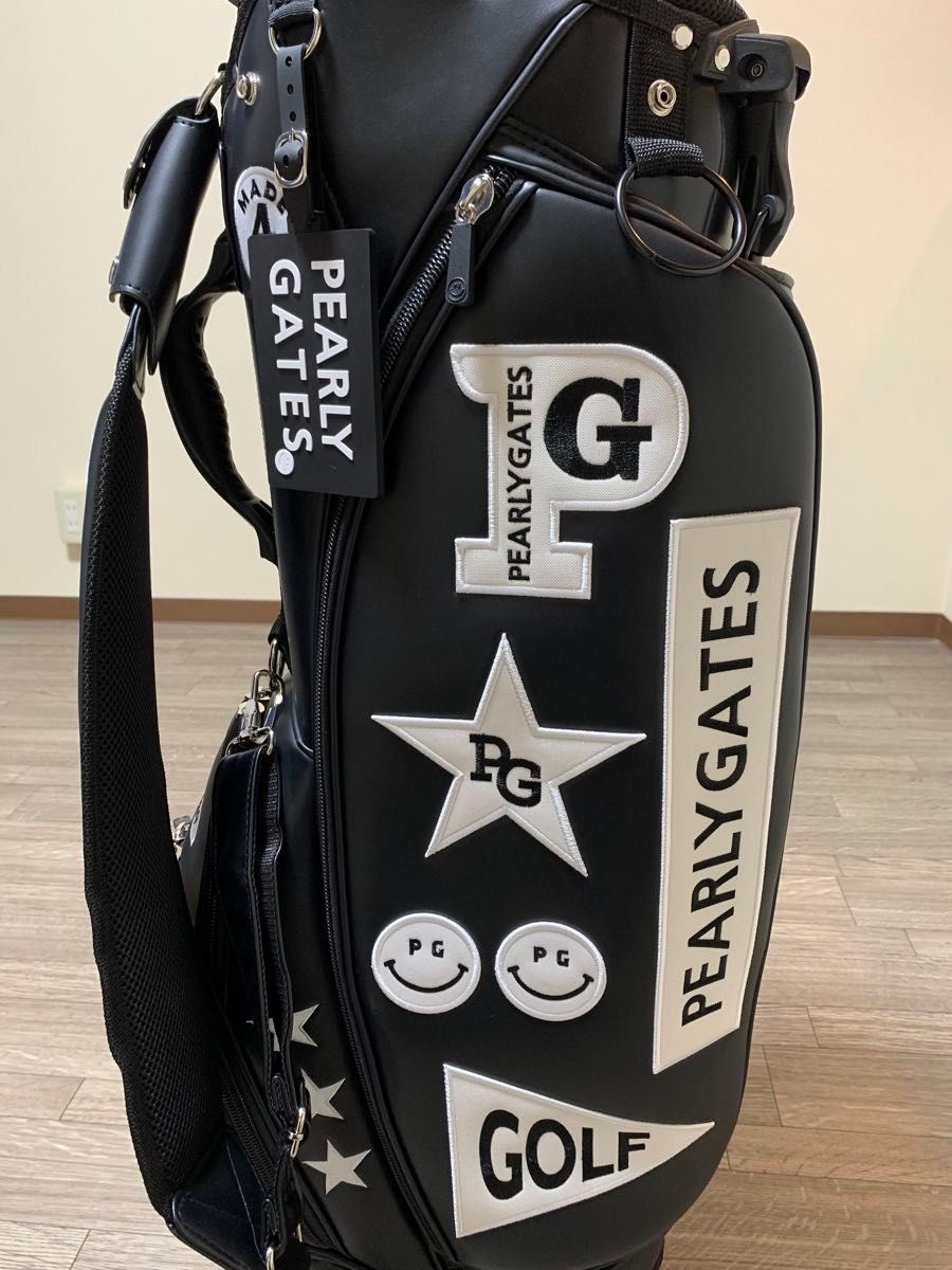 PEARLY GATES パーリーゲイツ スタンド式キャディバッグ 格納式