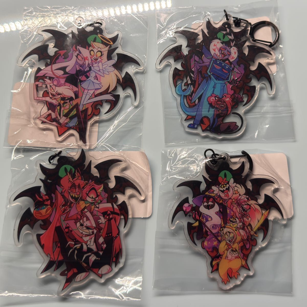 ハズビンホテル ハロウィン アクリルキーホルダー プロモ ステッカー