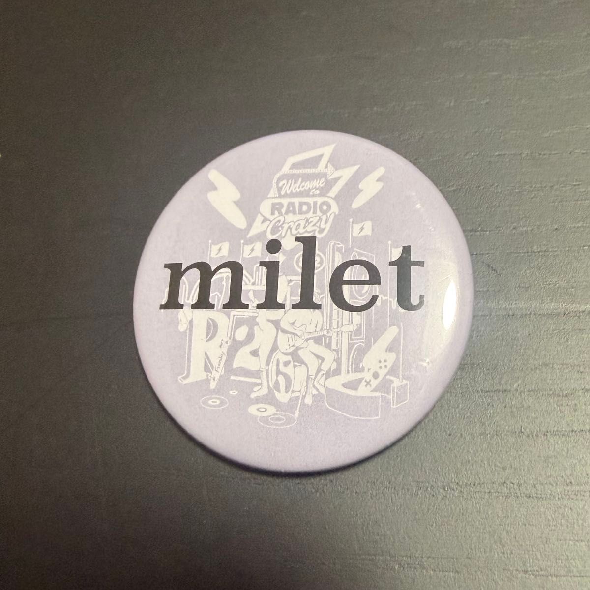 レディクレ2025 缶バッジ milet milet radio crazy 2025 缶バッジ 通常
