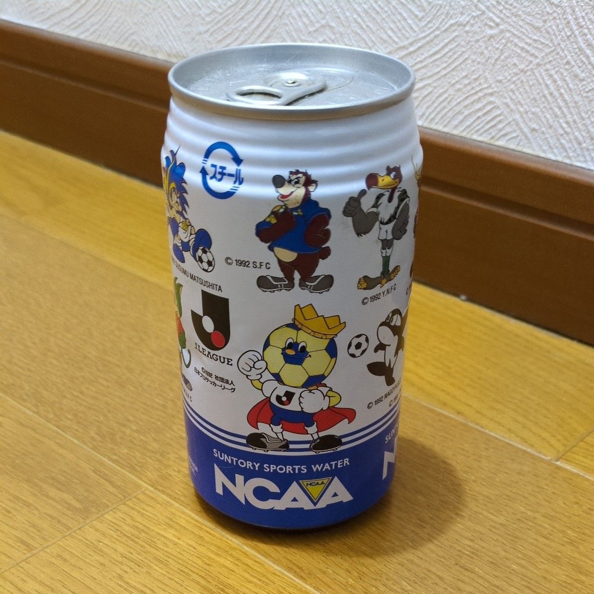 超希少 33年前 【Jリーグ開幕記念缶】 ヴィンテージ缶 サッカー