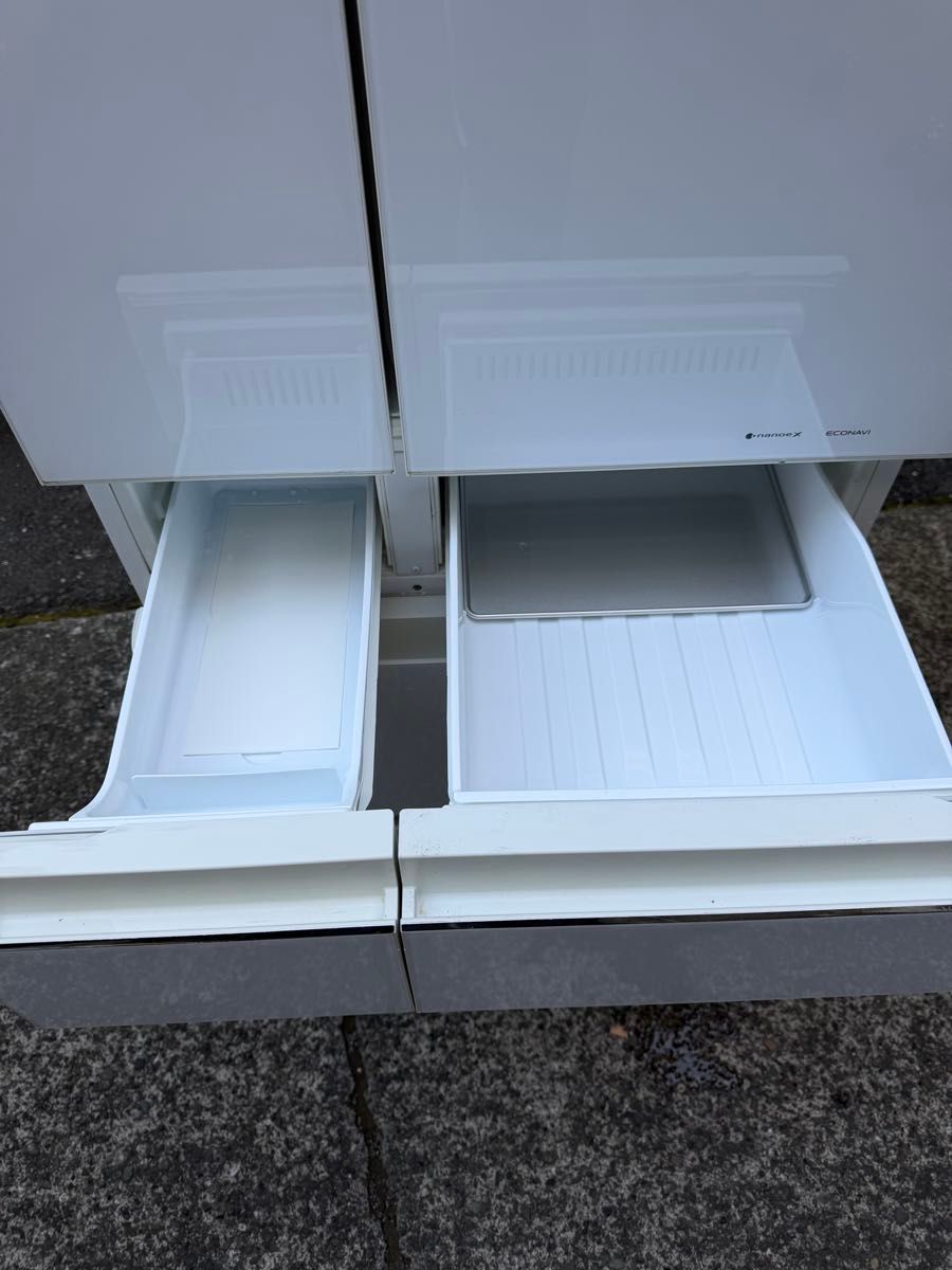 Panasonic 冷蔵庫 2019年製 6ドア NR-SPF454X-W パナソニック｜Yahoo