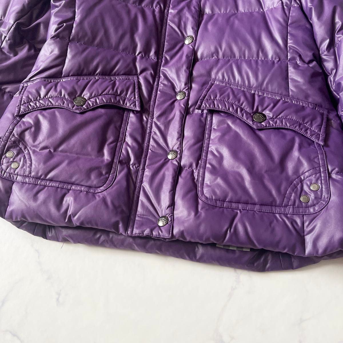 BURBERRY BLUE LABEL バーバリーブルーレーベル ノバチェック ダウン