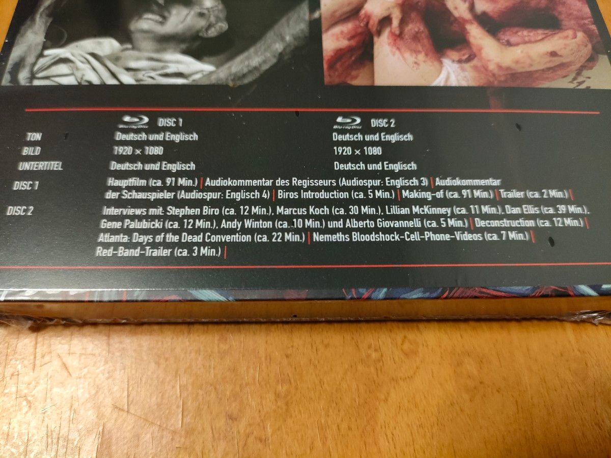 アメリカンギニーピッグ ブラッドショック Mediabook Cover B 未開封