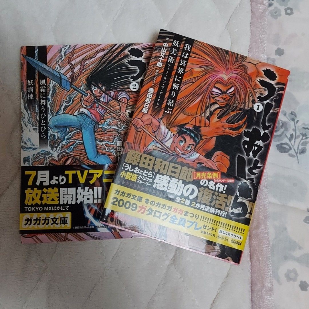 うしおととら完全版 全巻初版・帯付き+魔槍記 外伝小説2冊+原画集上巻