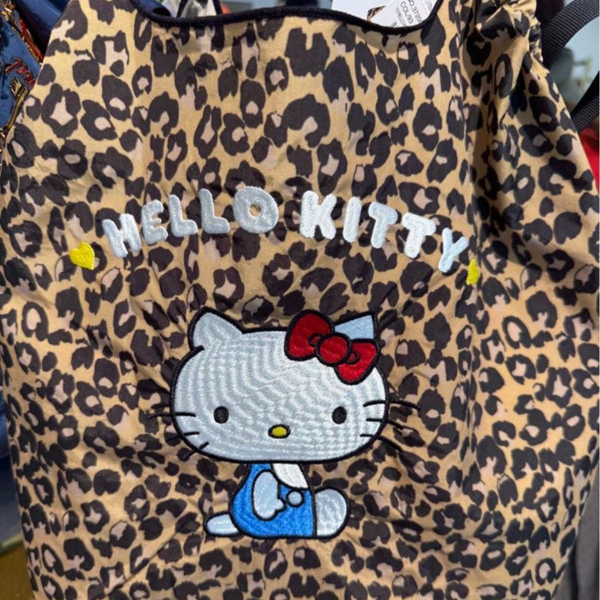 Ball&Chain ボールアンドチェーン ハローキティ エコバッグ ヒョウ柄