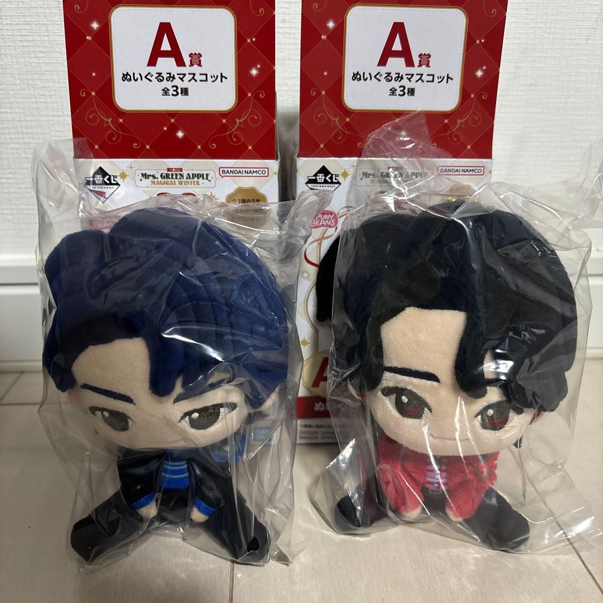 ミセスグリーンアップル 一番くじ A賞 ぬいぐるみマスコット 大森元貴