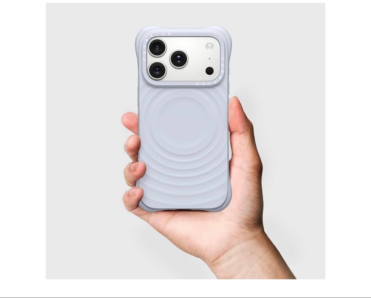 CASETiFY ウェーブ シリコン iPhone 17 Pro Max ケース [波型シリコン