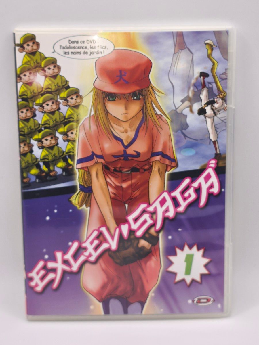 字幕オフ可 エクセル・サーガ フランス版 DVD-BOX へっぽこ実験