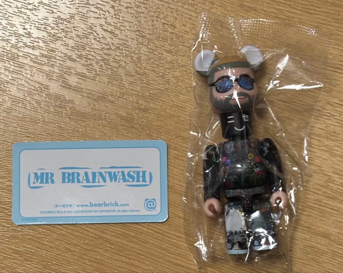 ベアブリック be@rbrick シリーズ51 シークレット MR BRAINWASH ニセ