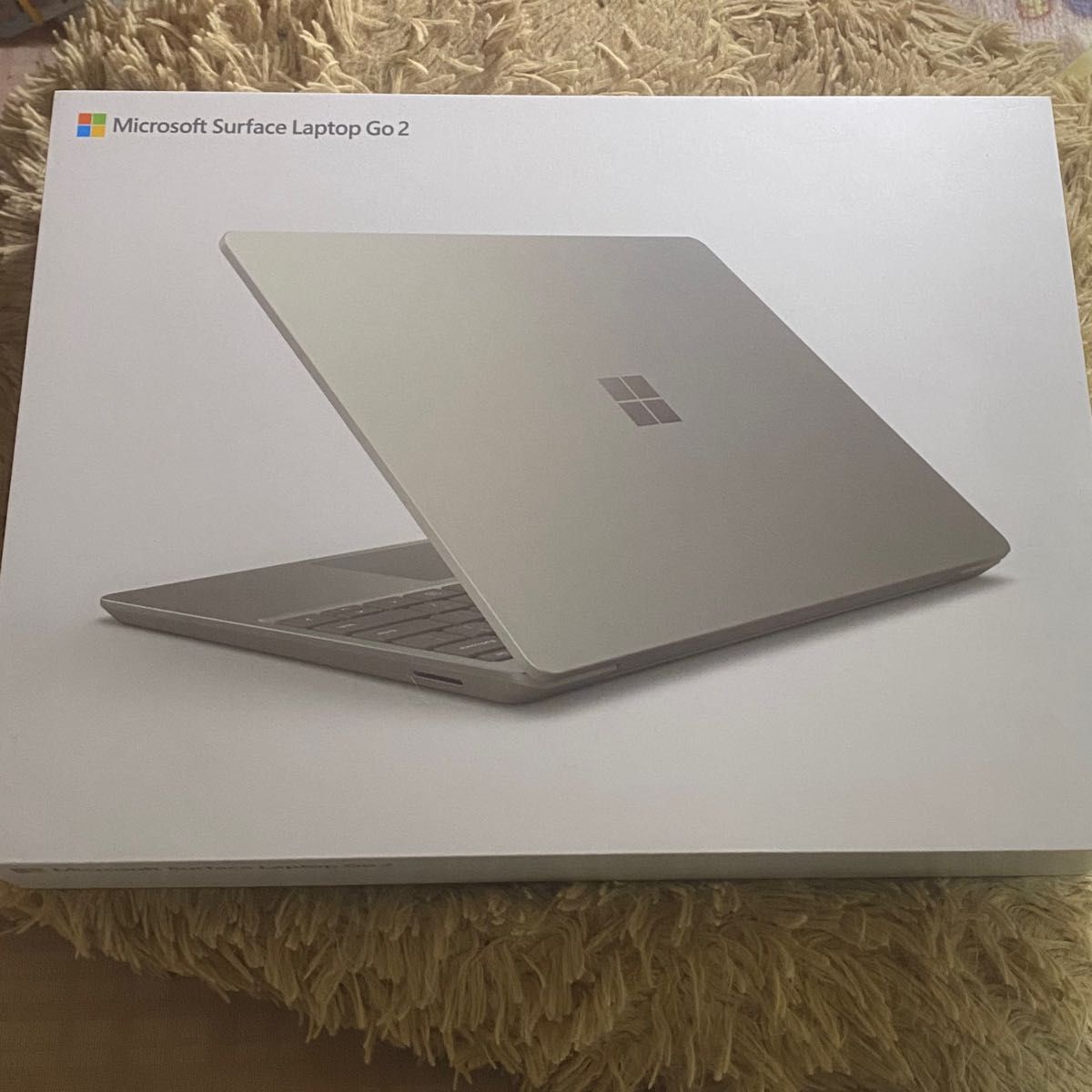 surface laptop Go2/256GB/箱・プロダクトキー・純正充電器付き/即日