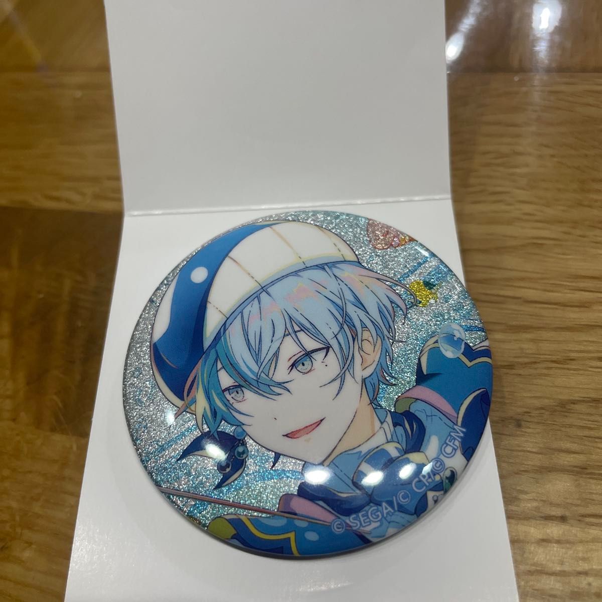 プロセカ 青柳冬弥 グリッター缶バッジ 46B ホエール｜Yahoo!フリマ