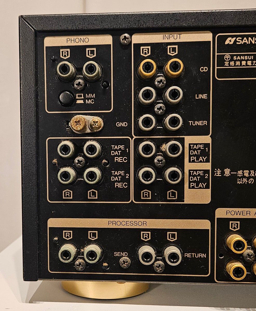 SANSUI AU-α607XR 右出力弱 現状渡し サンスイ プリメインアンプ