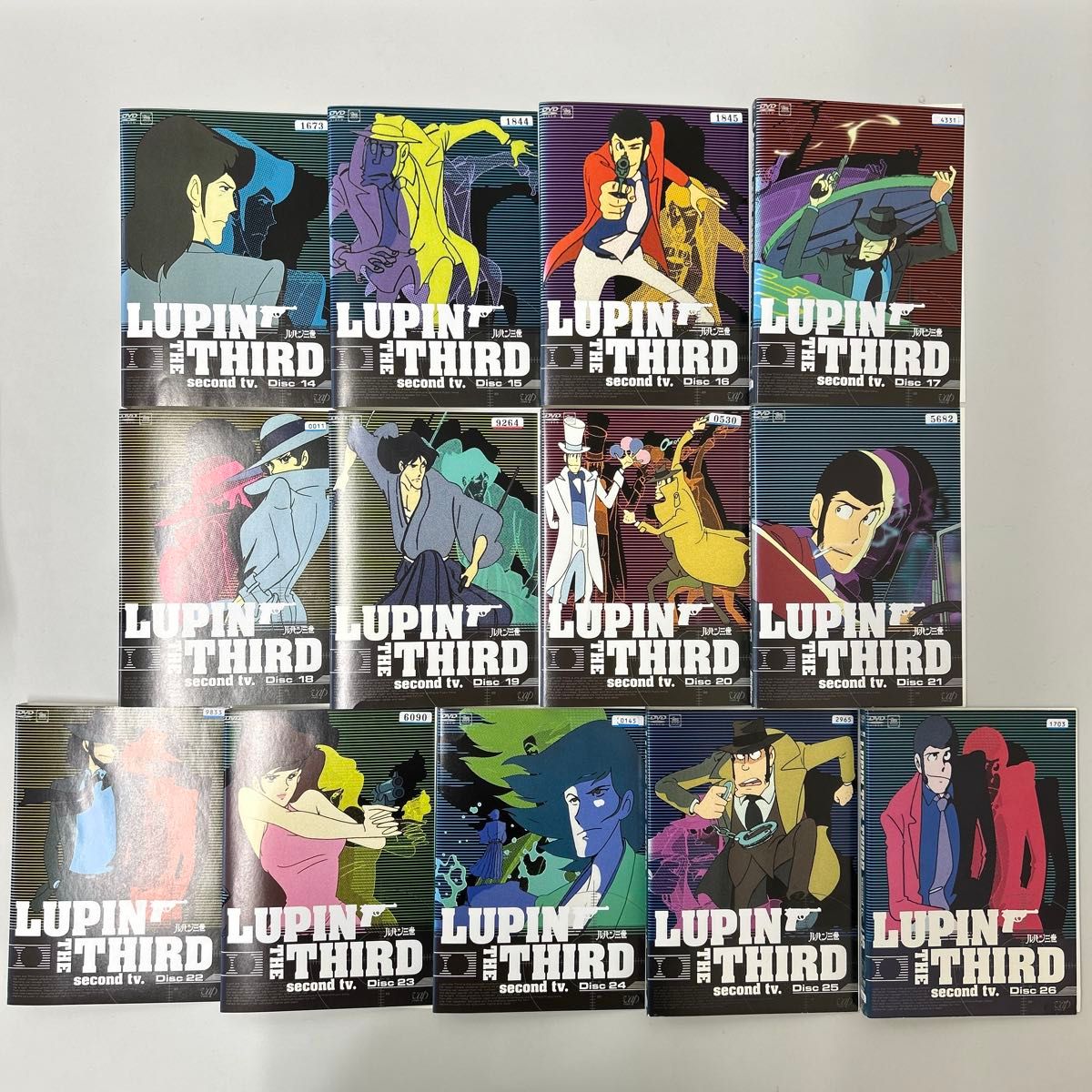 ルパン三世 DVD 1期〜6期 全65巻セット レンタル落ち｜Yahoo!フリマ