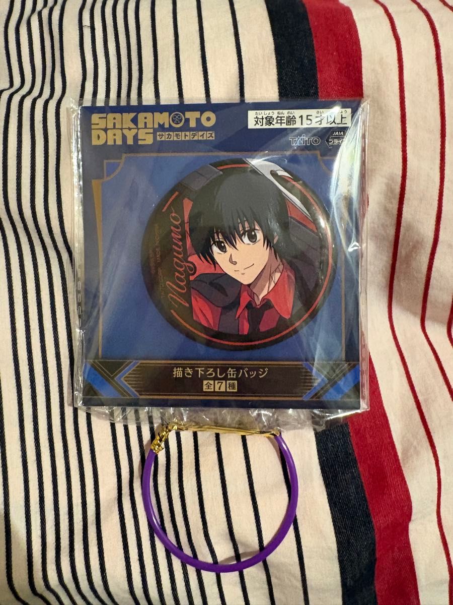 SAKAMOTO DAYS 南雲 与市 缶バッジ GiGO限定 サカモトデイズ｜Yahoo