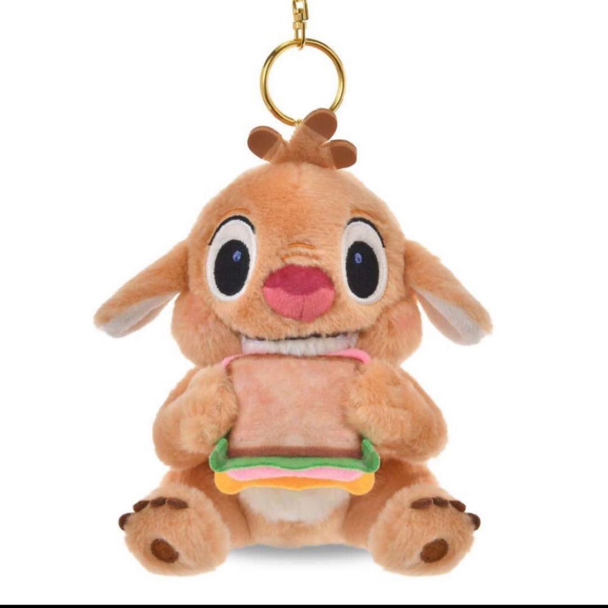 新品 ディズニーストア ルーベン ぬいぐるみキーホルダー モグモグ