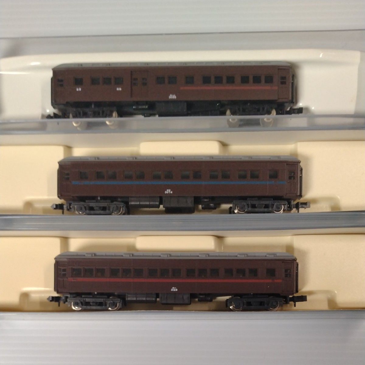 KATO Nゲージ 旧型客車 オハニ30 オロ30 オハ31 3両セット 鉄道模型