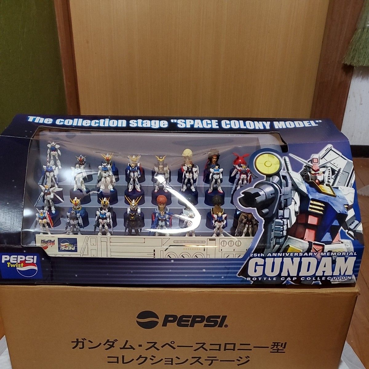 PEPSI GUNDAM BOTTLE CAP COLLECTION 25th SPACE COLONY MODEL｜Yahoo