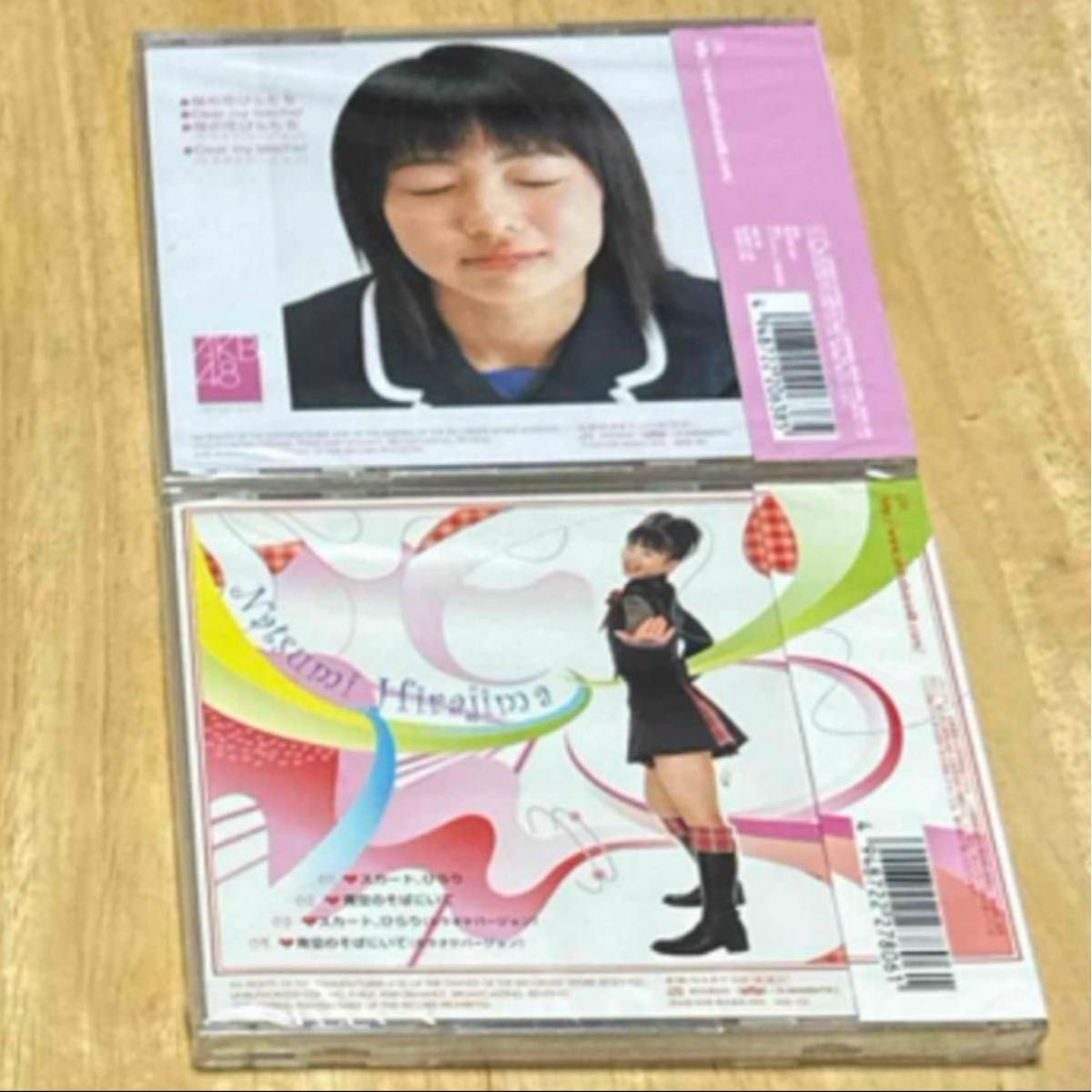 AKB48 桜の花びらたち スカート ひらりインディーズ シングル CD 2枚