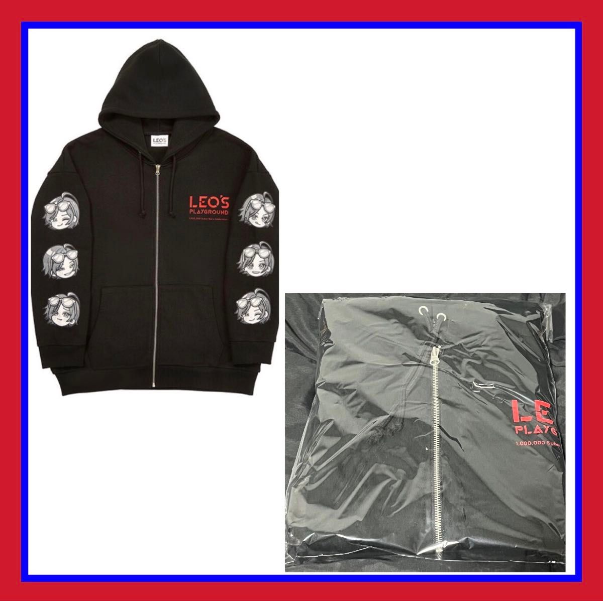 LEO 山田涼介 LEO size ジップパーカー Mサイズ｜Yahoo!フリマ（旧