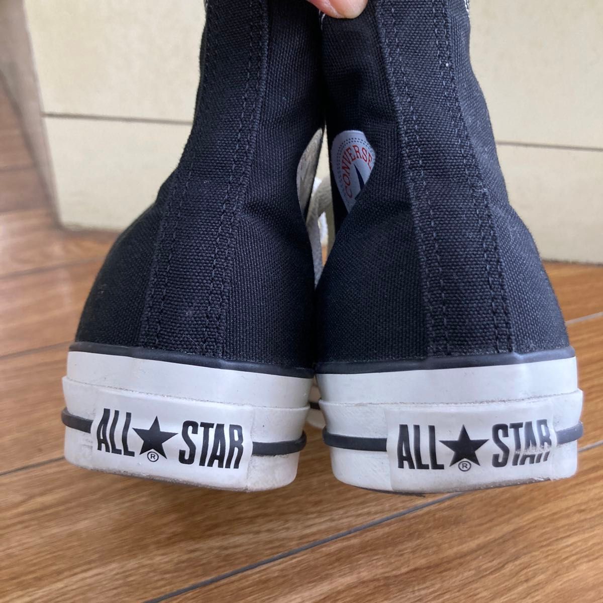 CONVERSE ALL STAR コンバース ハイカット 黒 25 5㎝ 美品 HI