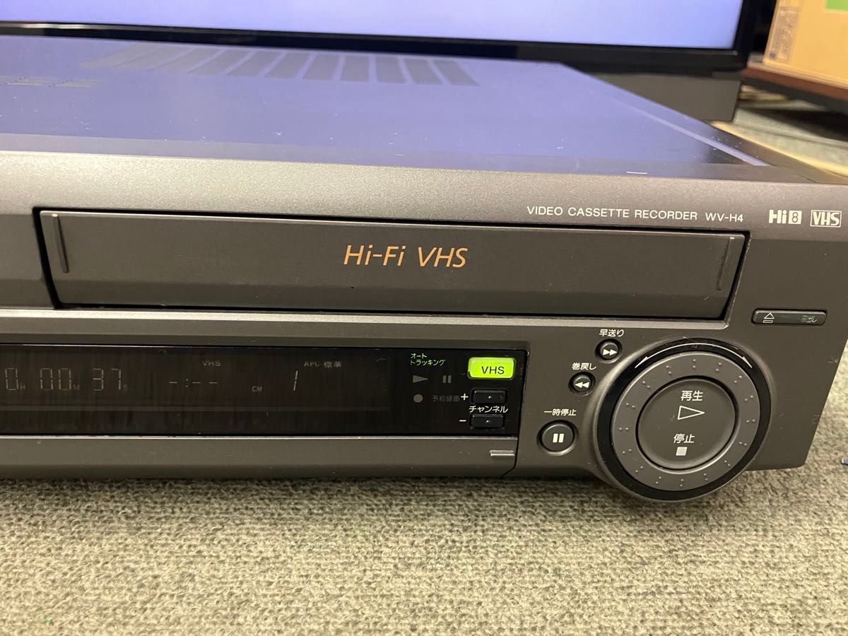 SONY WV-H4 Hi-Fi Stereo VIDEOplus video Hi8 VHS ビデオデッキ