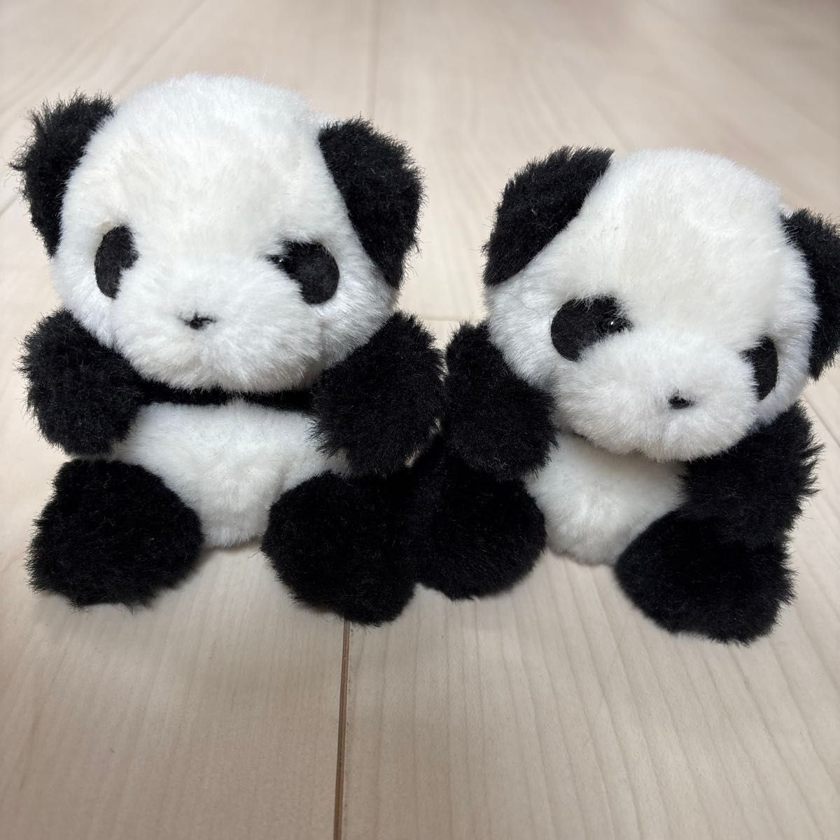南紀白浜アドベンチャーワールド パンダ ぬいぐるみ 2個セット 白黒