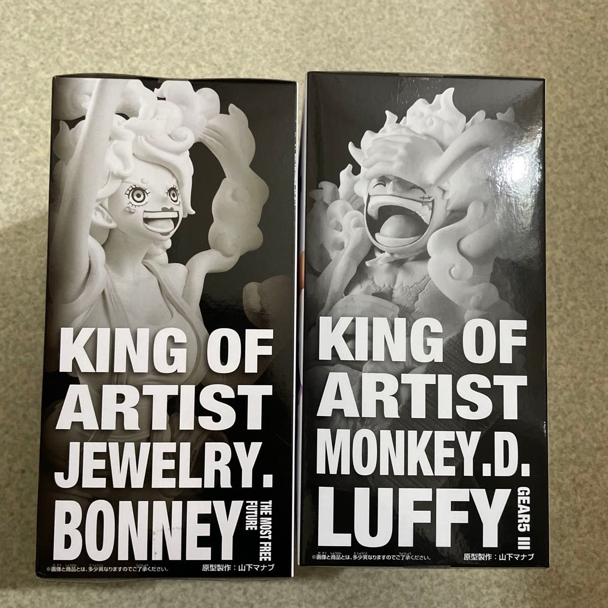 ワンピース ニカ ルフィ ボニー フィギュアKING OF ARTIST セット