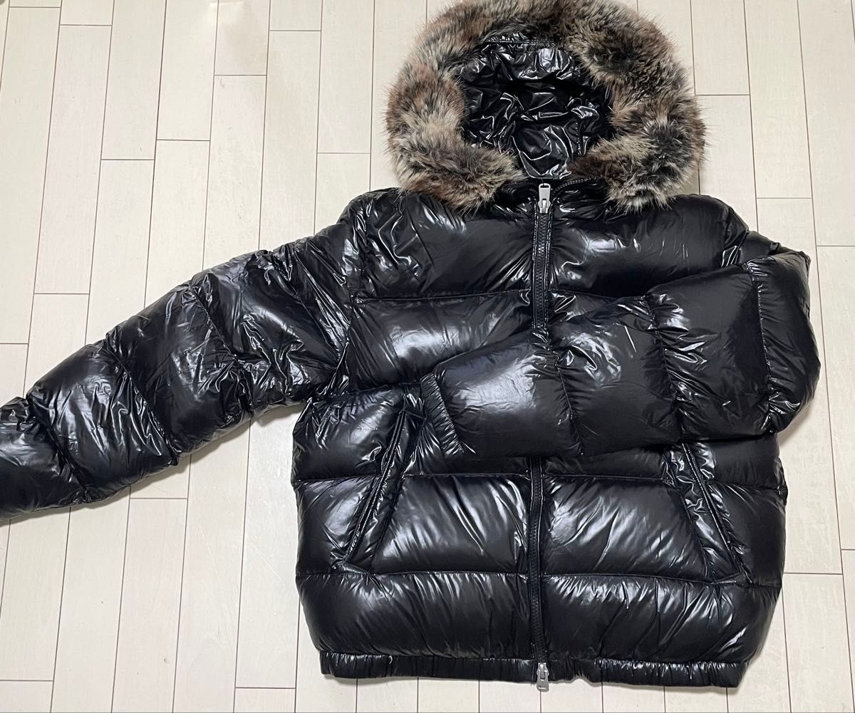 ZARA 80％ダウン20％フェザーフーデッドジャケット XL 新品｜Yahoo