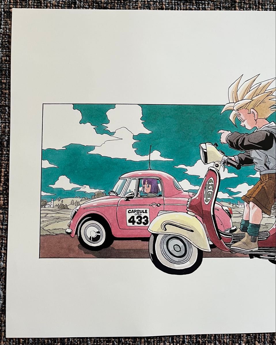 鳥山明の世界展 複製原画 ドラゴンボール B4サイズ｜Yahoo!フリマ（旧