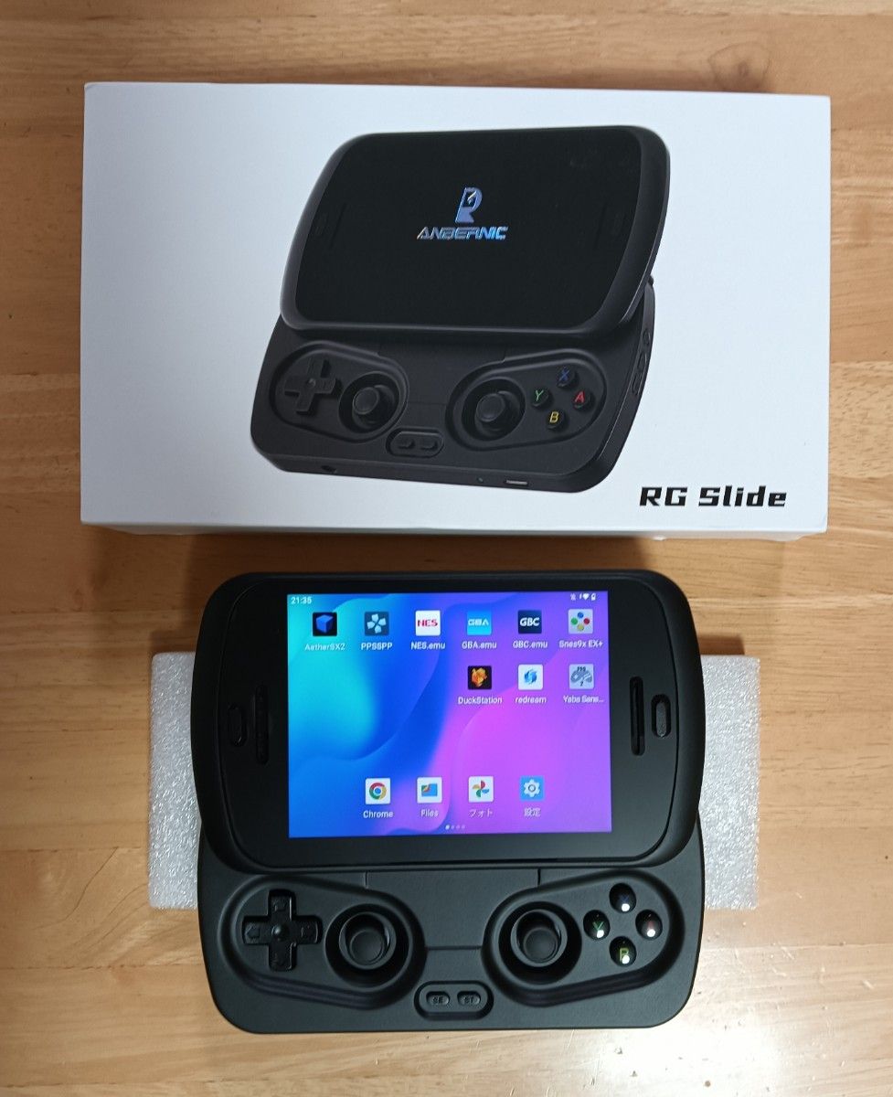 12/19まで 中古【社外フィルム貼済】ANBERNIC RG Slide RG スライド