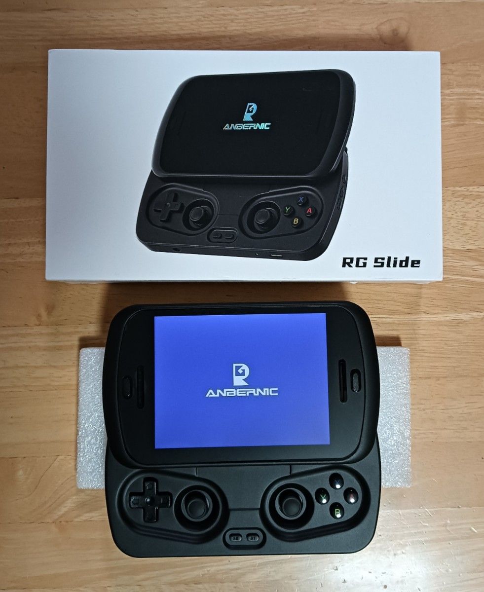 12/19まで 中古【社外フィルム貼済】ANBERNIC RG Slide RG スライド